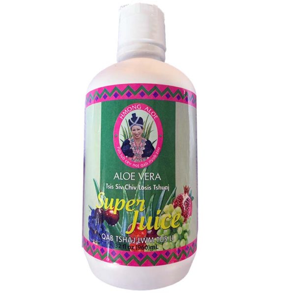 Hmong Aloe Vera Super Juice with Blend of 5 Antioxidant Juices